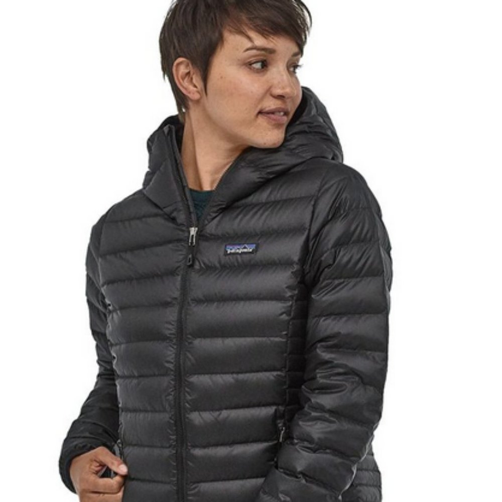 XS Patagonia Down Sweater Full-Zip Hooded Jacket